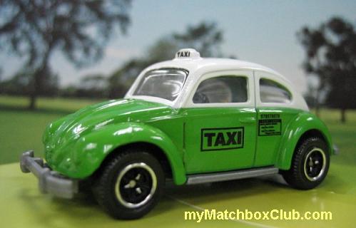 Matchbox Volkswagen Beetle Taxi